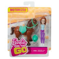 Barbie On the Go Brown Pony and Doll   564215154